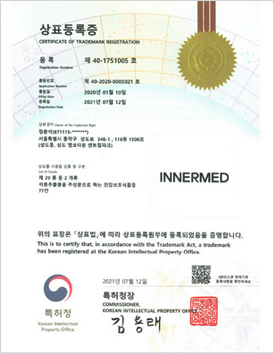 Certificate of Trademark registration